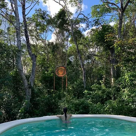 Casa Tzalam Tulum Selva Acomodação com café da manhã