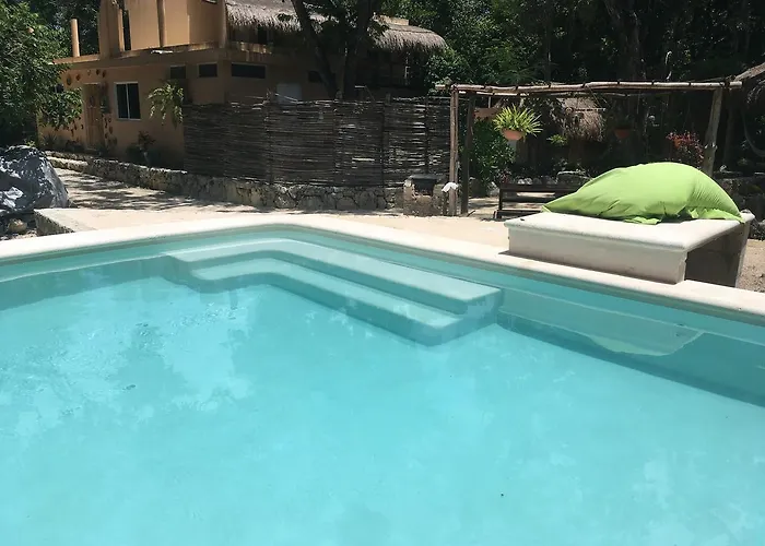Casa Tzalam Selva Acomodação com café da manhã 